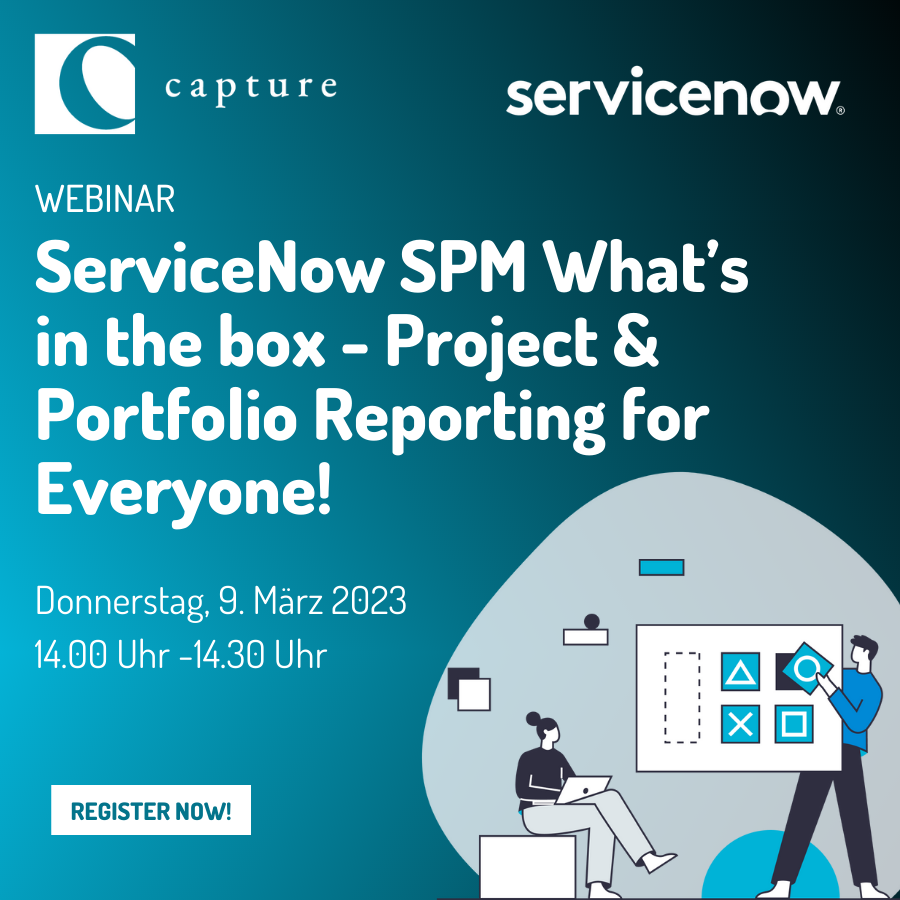ServiceNow SPM - What’s in the box - Project & Portfolio Reporting for Everyone!